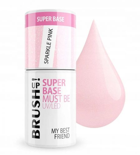  Brushup hibridna baza! Super baza mora biti Sparkle Pink 5 g