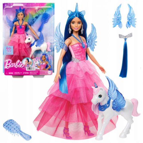  Barbie Sapphire Winged Unicorn lutka 65. godišnjica HRR16