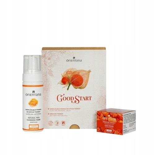  Orientana Good Start Set Ginseng krema za lice + pjena za lice