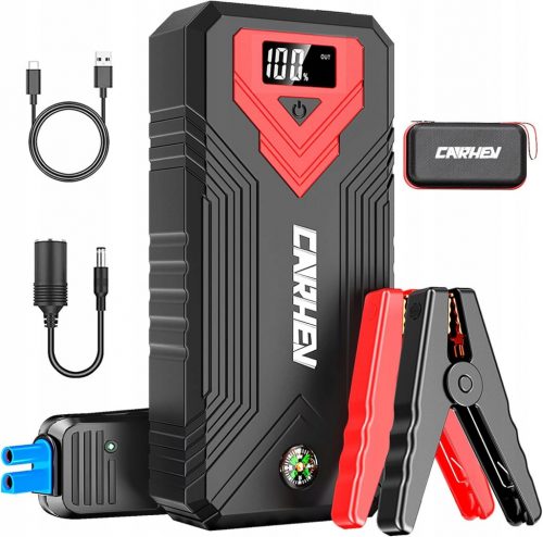  +Autostarter Power Pack Powerbank, 24000 mAh, 12V CARHEV 3000 A