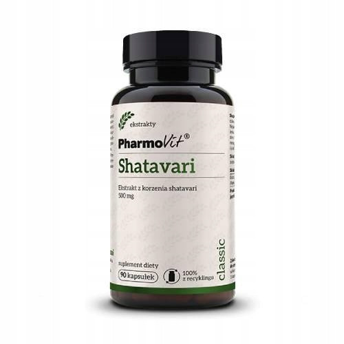  PHARMOVIT Shatavari ekstrakt 500mg, 90 kapsula