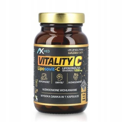  AXE MED Vitality C liposomski vitamin C 1000 mg, 60 kapsula