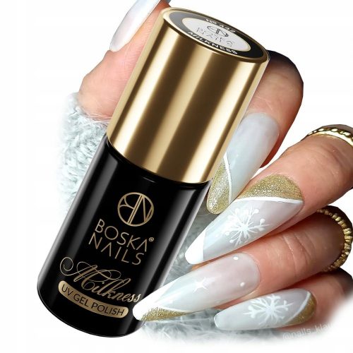  BOSKA NAILS 442 MILKNESS HYBRID UV/LED MLIJEČNI LAK 6 ML