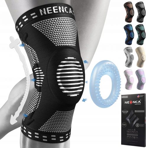  NEENCA Knee support komprimirani zavoj za koljeno s gel jastučićima