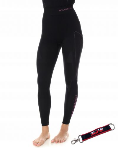  TERMO HLAČE BRUBECK THERMO BLACK/PINK L