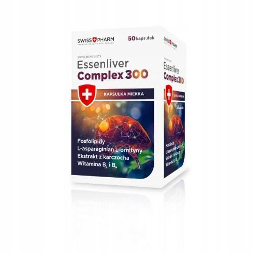  Swiss+Pharm Essenliver Complex 300 pravilan metabolizam, 50 kapsula