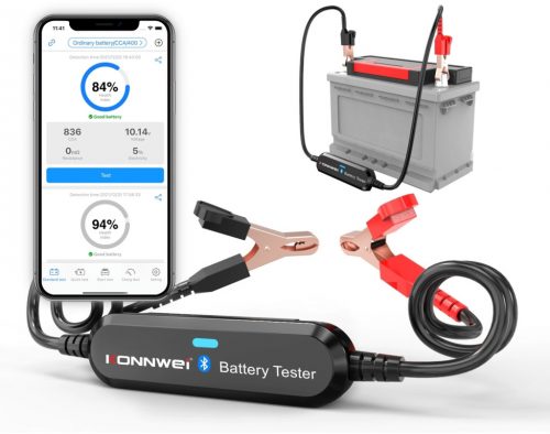  BK100 tester auto akumulatora, Bluetooth kompatibilan, 6/12 V