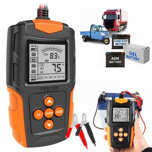  DIGITALNI TESTER BATERIJA 12V 24V 3Ah - 200Ah