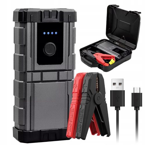  Prijenosni automobilski booster Jumper Box Powerbank Led SOS punjač 6000 mah