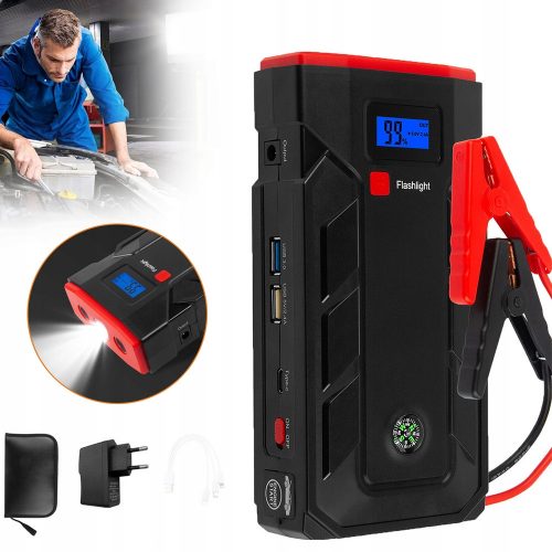  AUTO STARTER 2000A JUMP STARTER 12V ZA KAMIONI, MOTOCIKLE