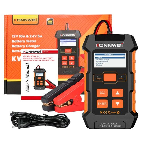  Konnwei KW520 12/24V tester akumulatora