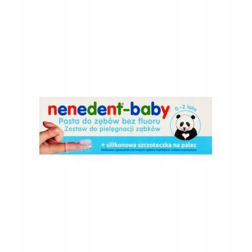  NENEDENT Baby pasta za zube za bebe 20ml silikonska četkica za zube