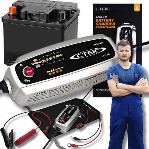  CTEK MXS5.0 12V inteligentni automatski punjač baterija, automatski ispravljač