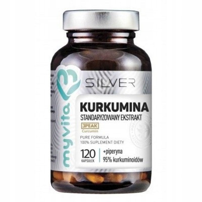  MyVita Curcumin + Piperine Kurkuma kapsule 120 kom