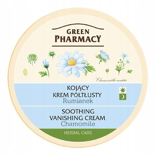  GREEN PHARMACY Umirujuća krema za lice KAMILICA polumasna 150 ml