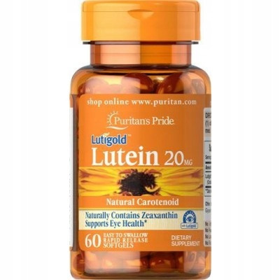  Puritan's Pride Lutein 20 mg dodatak prehrani sa zeaksantinom kapsule 60 kom.