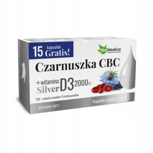  EkaMedica Crni kumin CBC Silver, 75 kap.