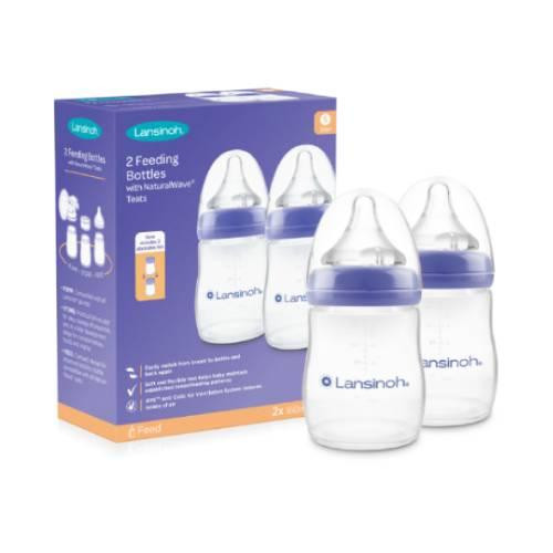  LANSINOH Set od 2 x Bočica 160ml + cucle