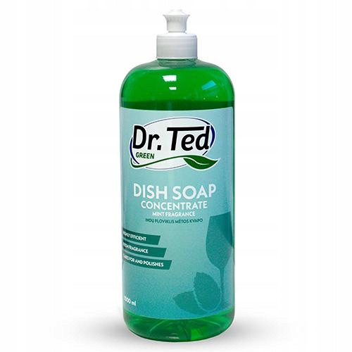  DR. TED Koncentrirana tekućina za pranje posuđa Mint, 1000 ml