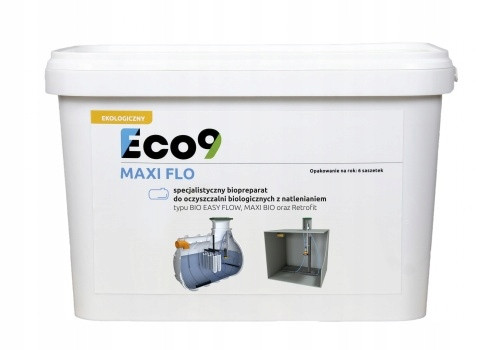  Eco9 MAXI FLO - Bakterije za postrojenja za aerobnu obradu