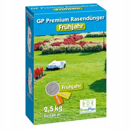  GREENPLAN Gnojivo za travnjake GP Premium Spring Dugotrajno djelovanje 2,5 kg