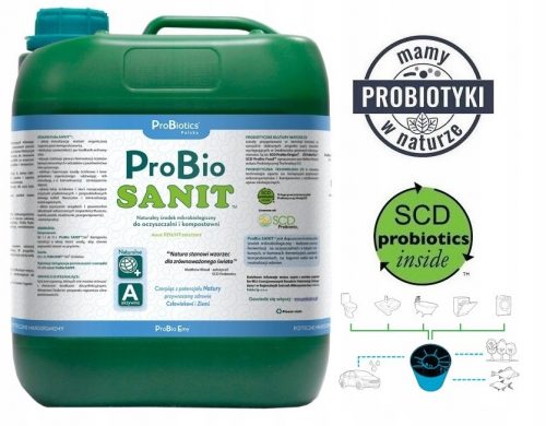  ProBio Sanit Biološki pripravak za septičke jame i pročistače kućnih otpadnih voda 5l