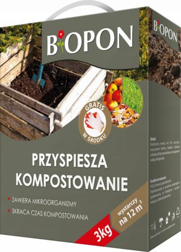  BIOPON KOMPOSTER GNOJIVA 3KG GRANULATA komposter