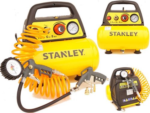  Bezuljni kompresor Stanley C6BB304STN039 6 l 8 bar