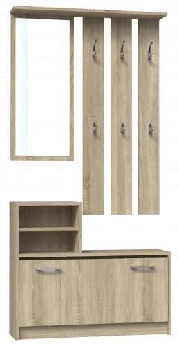  TopEshop GAR SONOMA ormar 85 x 180 x 24 cm sonoma hrast