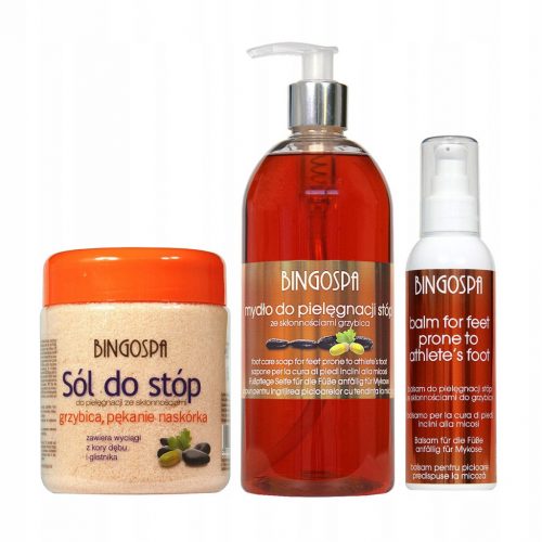  GLJIVICE NAPUCALE NOGE SOL + SAPUN + BINGOSPA LOSION