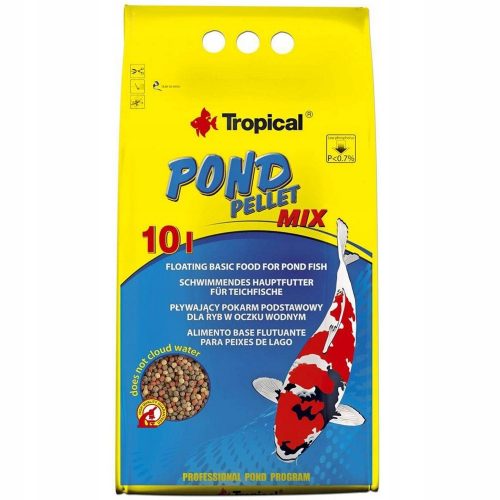  Tropical Pond Pellet Mix hrana za ribe 10 l