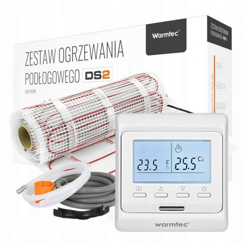 Set podnog grijanja za Warmtec DS2-80/T5103 pločice 8 m2