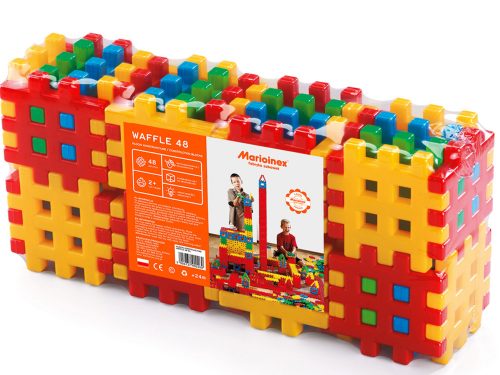  Marioinex Waffle Blocks 900260 Construction Blocks Cube 48 kom.