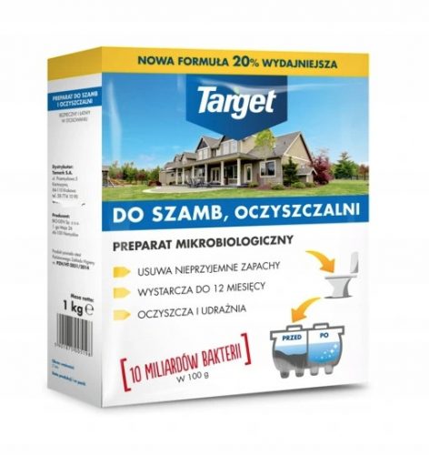  Prašak za pripremu septičkih jama Target 1 l 1 kg