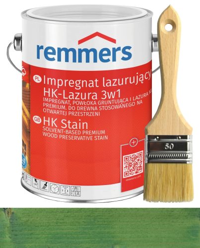  Remmers HK-Lasur impregnacija za drvo 5L Tamno zelena