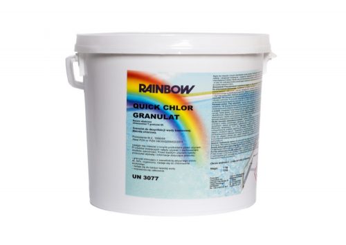 Kemija u bazenu - Klor granulat Rainbow 5 kg 5 l