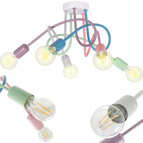  LED-ONE viseća lampa Lighting 5 - E27 svjetleće točke