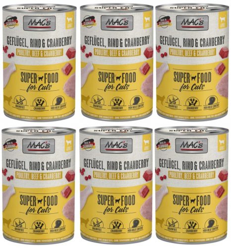  Mac's wet food piletina 0,4 kg