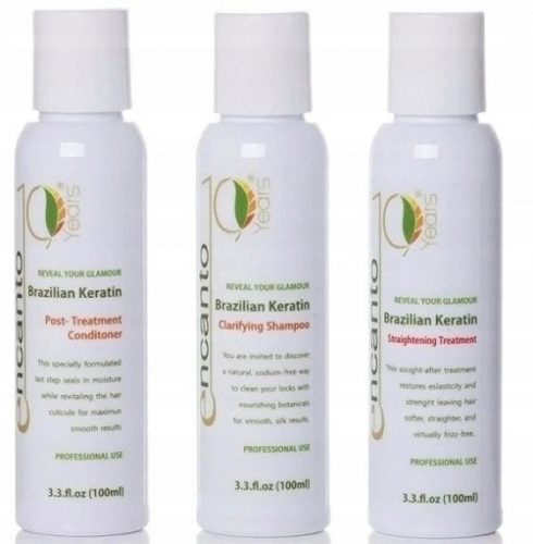  SET ZA KERATINSKO RAVNANJE KOSE 3X100ML ENCANTO