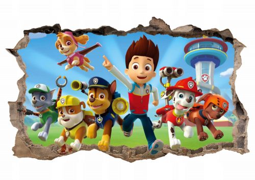  PAW PATROL poster zidna naljepnica! 120x74 cm