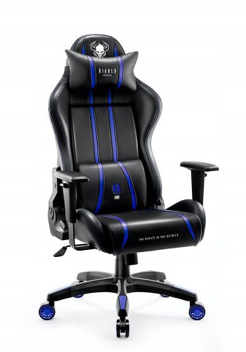  Diablo Chairs X-One 2.0 gaming stolica, crna i plava eko koža