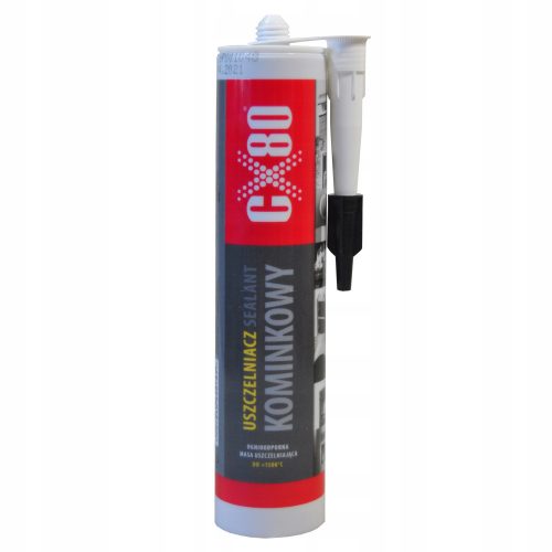  Masa za brtvljenje kamina CX-80 99.070 crna 300 ml