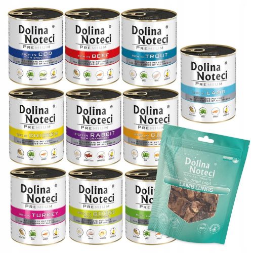  Dolina Noteci hrana za pse PREMIUM MIX Smaków 20x800g