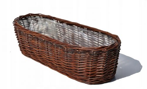  Wicker Shop pokrivač 50x21x14 cm tamno smeđe pruće