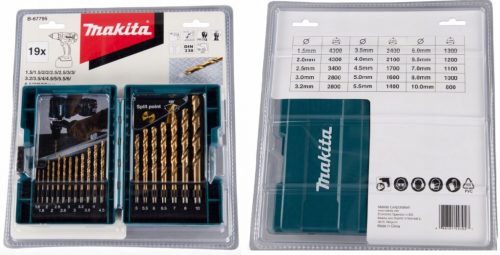  Makita B-67795 set bušilica za metal