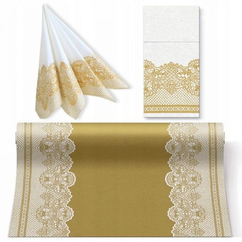  Communion Gold Lace stolni ukras SET