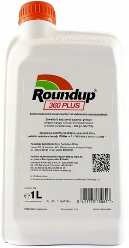 Roundup 360 Plus 1L ukupno za korov od livade