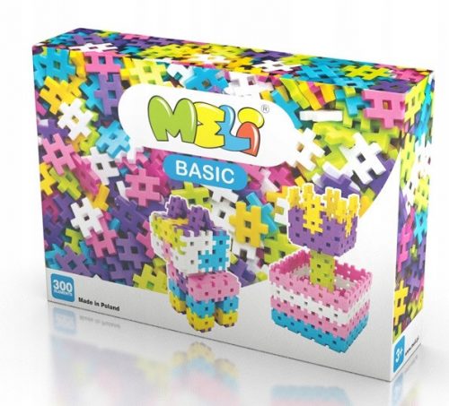  Meli 50025 Basic Girls kocke 300 kom.