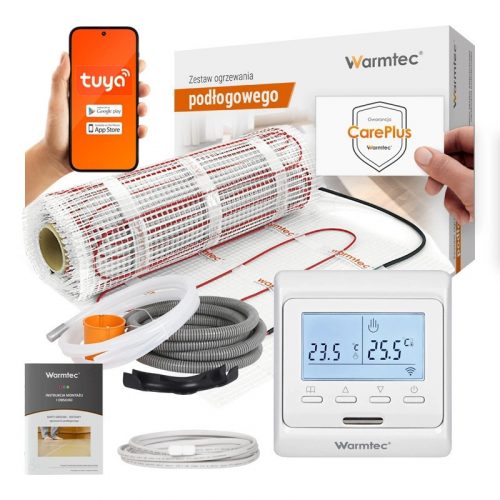  Set za podno grijanje Warmtec DS2-50/T510 pločice 5 m2