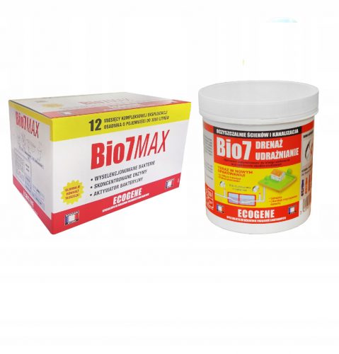  BIO7 MAX 2KG + DRENAŽA Uključene bakterije